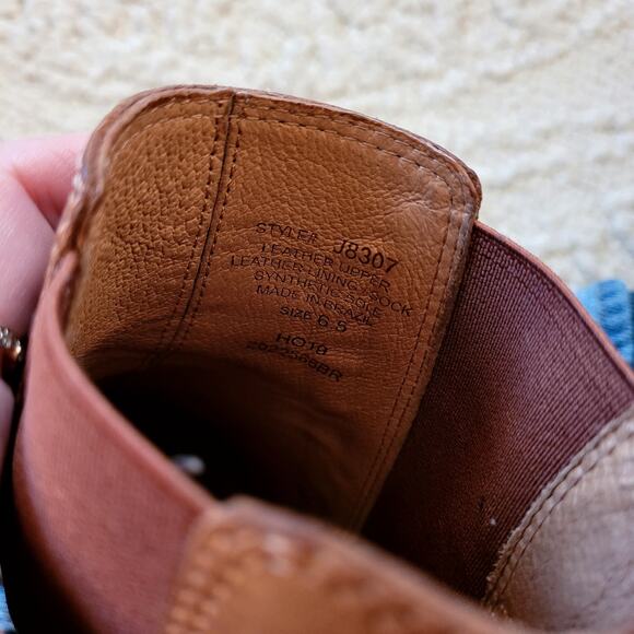 Madewell Ankle Boots Brown Leather - Picture 5 of 5